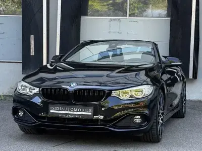 Gebraucht BMW 430 Cabriolet Sport Line 252 PS (185 kW) 2016 Schwarz Cabrio