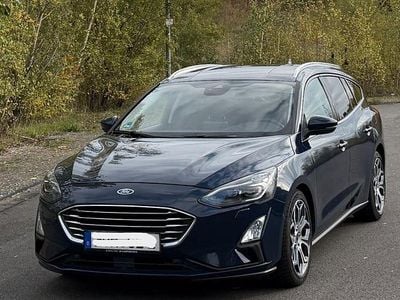 Gebraucht Ford Focus Titanium 150 PS (110 kW) 2019 Blau Kombi