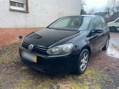 Gebraucht VW Golf VI 80 PS (58 kW) 2010 Schwarz Kleinwagen