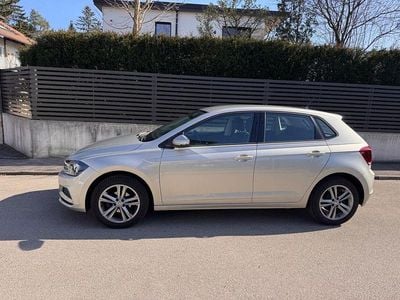 Gebraucht VW Polo Comfortline 95 PS (69 kW) 2019 Silber Kleinwagen