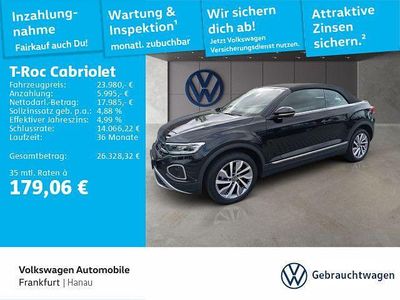 VW T-Roc Cabriolet