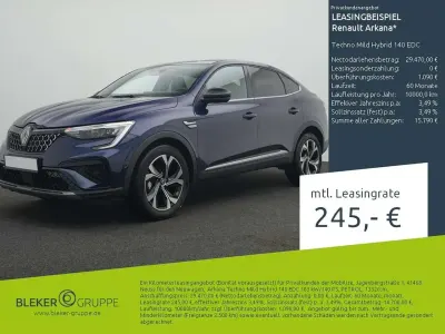 Ny Renault Arkana Techno 140 HK (102 kW) 2026 Blå SUV