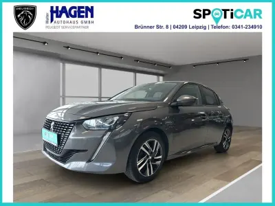 Gebraucht Peugeot 208 Allure 101 PS (74 kW) 2021 Platinum grau Kleinwagen