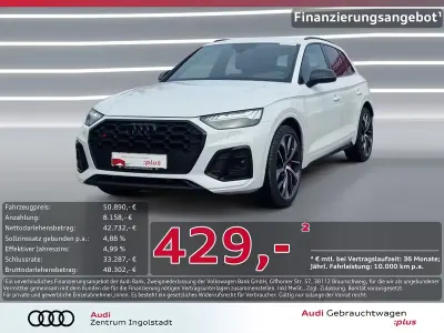 Gebraucht Audi SQ5 Ambiente 341 PS (250 kW) 2023 Gletscherweiß metallic SUV