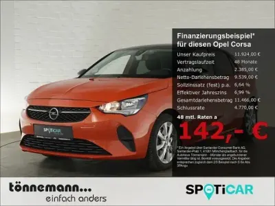 Gebraucht Opel Corsa Edition 101 PS (74 kW) 2021 Orange Kleinwagen
