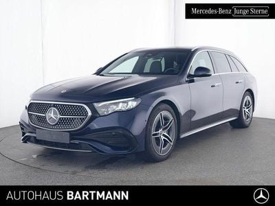 Gebraucht Mercedes E300 AMG 313 PS (230 kW) 2024 Lack nautikblau Kombi