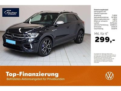 Schwarz Gebraucht 2022 VW T-Roc R SUV | 38.280 € (Teuer)