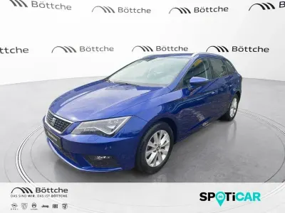 Gebraucht Seat Leon Style 131 PS (96 kW) 2019 "mystery" blau Kombi