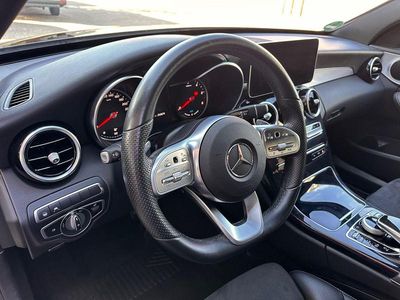 Schwarz Gebraucht 2019 Mercedes C300e AMG Kombi | 18.000 €