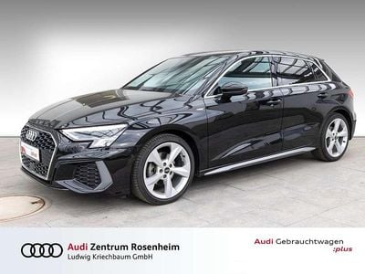 Gebraucht Audi A3 Sportback S-Line 150 PS (110 kW) 2022 Schwarz Kleinwagen