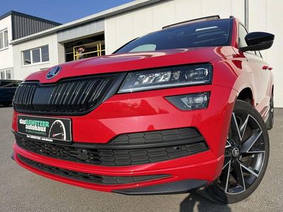 Gebraucht Skoda Karoq SportLine 150 PS (110 kW) 2021 Rot SUV