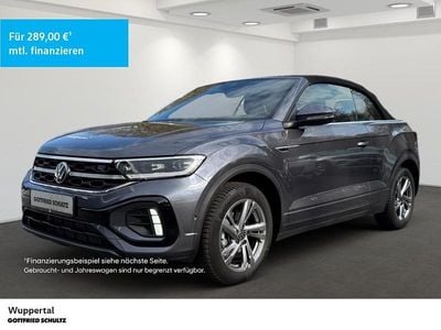 Gebraucht VW T-Roc Cabriolet R-line 150 PS (110 kW) 2025 Grau Cabrio