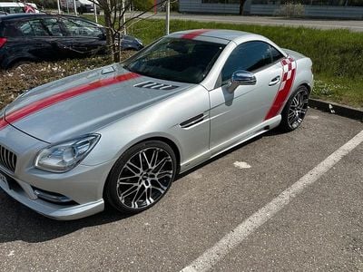 Usata Mercedes SLK200 183 CV (134 kW) 2011 Argento Cabrio