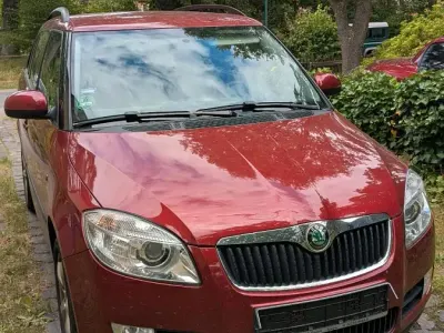 Gebraucht Skoda Fabia Style 86 PS (63 kW) 2008 Rot Kombi