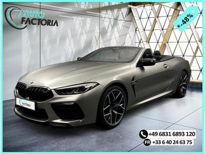 gebraucht BMW M8 CABRIO 4,4I 625PS 8G COMP. NAVI+HEADUP+LEDER+360KAM -47%