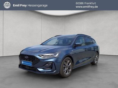 Gebraucht Ford Focus ST-Line X 125 PS (91 kW) 2023 Chrome blue metallic Kombi