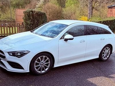 Usata Mercedes CLA220 Shooting Brake AMG line 190 CV (139 kW) 2019 Bianco Station wagon