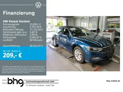 Gebraucht VW Passat Business 150 PS (110 kW) 2023 Blau Kombi