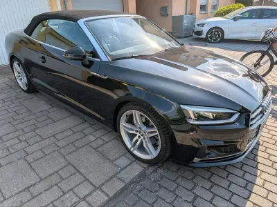 Gebraucht Audi A5 Cabriolet S-Line 190 PS (139 kW) 2017 Schwarz Cabrio