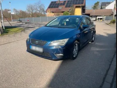 Gebraucht Seat Leon ST 110 PS (80 kW) 2015 Blau Kombi