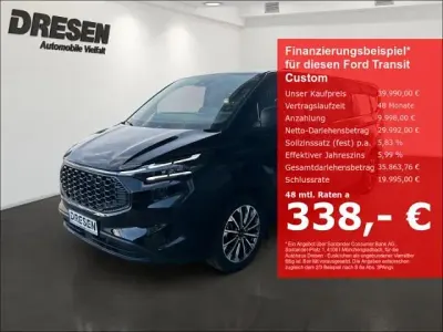 Gebraucht Ford Transit Custom Trend 170 PS (125 kW) 2025 Obsidianschwarz metallic Van