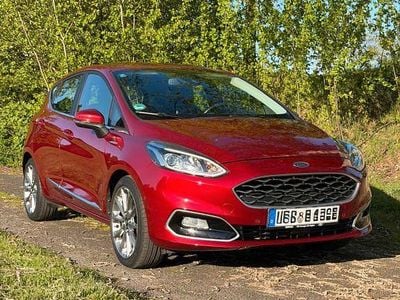 Usata Ford Fiesta Vignale 101 CV (74 kW) 2018 Rosso Utilitaria