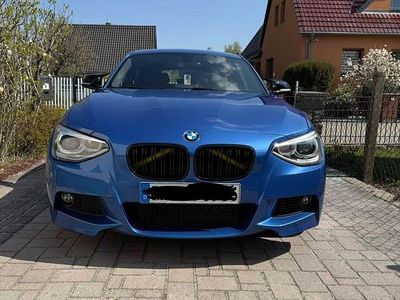 Usata BMW 116 M Sport 136 CV (100 kW) 2014 Blu Utilitaria