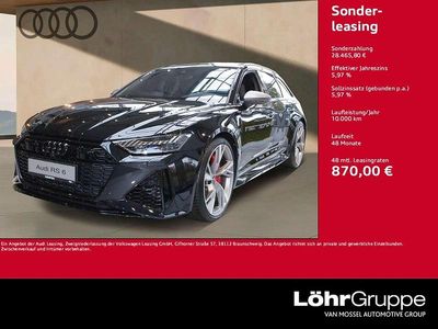 Gebraucht Audi RS6 Performance 630 PS (463 kW) 2025 Sebringschwarz kristalleffekt Kombi
