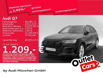 Gebraucht Audi Q7 Ambiente 381 PS (280 kW) 2021 Orcaschwarz metallic SUV