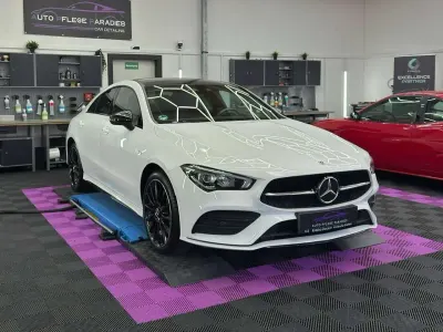 Gebraucht Mercedes CLA250 AMG line 160 PS (117 kW) 2021 Weiß Limousine