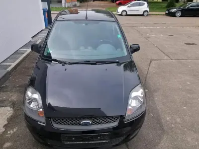 Gebraucht Ford Fiesta 2008 Schwarz Kleinwagen