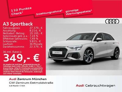 gebraucht Audi A3 e-tron 40 TFSI e S tronic 2x S line PDC+/S