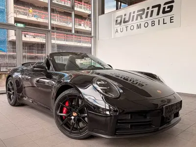 Neu Porsche 911 Carrera 4S Cabriolet Sport 450 PS (330 kW) 2025 Schwarz Cabrio