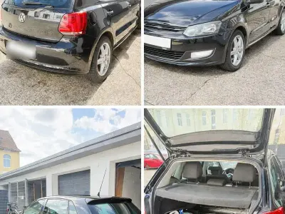 Gebraucht VW Polo 60 PS (44 kW) 2009 Schwarz Kleinwagen