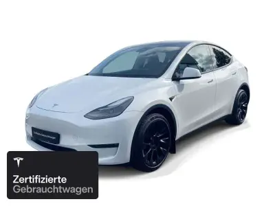Gebraucht Tesla Model Y Long Range AWD 258 kW (351 PS) 2022 Weiß SUV