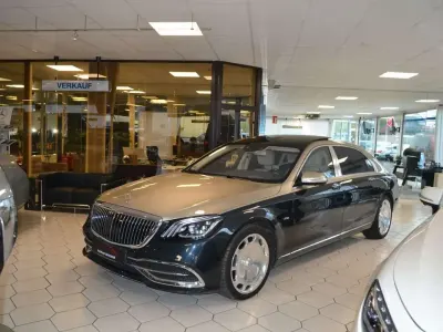 Begagnad Mercedes S650 Maybach 630 HK (463 kW) 2019 Blå Sedan