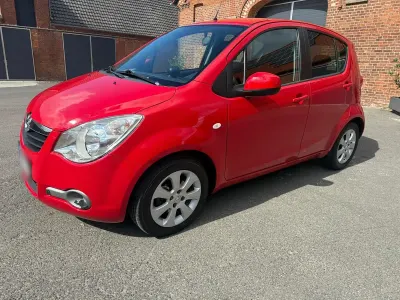 Gebraucht Opel Agila 2008 Rot Kleinwagen