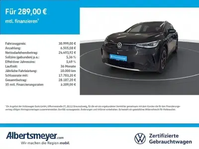 Gebraucht VW ID.4 Pro Performance 150 kW (204 PS) 2021 Grau SUV