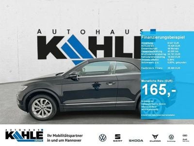 Gebraucht VW T-Roc Cabriolet Style 150 PS (110 kW) 2023 Schwarz Cabrio