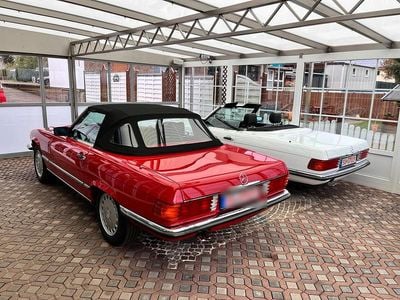 Usata Mercedes SL300 179 CV (131 kW) 1988 Rosso Cabrio