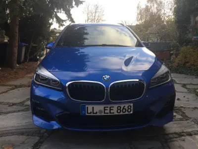 Gebraucht BMW 218 Gran Tourer M Sport 150 PS (110 kW) 2018 Blau Van / Kleinbus