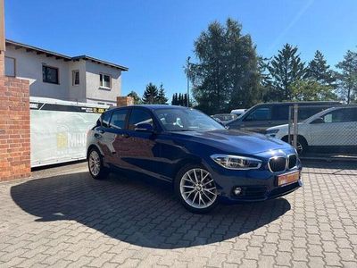 Second-hand BMW 118 Sport Line 150 CP (110 kW) 2019 Albastru Hatchback