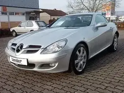 Używany Mercedes SLK200 163 KM (119 kW) 2008 Srebrny Kabriolet