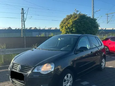 Gebraucht VW Polo 69 PS (50 kW) 2008 Schwarz Kleinwagen