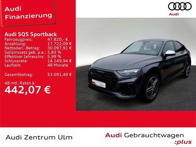 Gebraucht Audi SQ5 Sport 341 PS (250 kW) 2023 6y daytonagrau perleffekt SUV