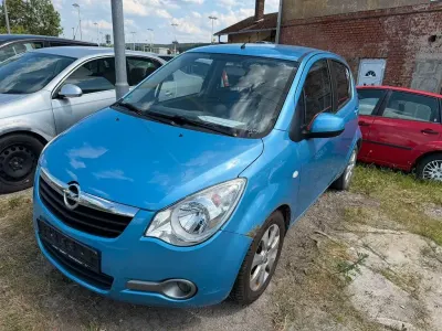 Gebraucht Opel Agila 86 PS (63 kW) 2008 Blau Kleinwagen