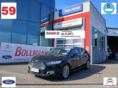 Gebraucht Ford Mondeo Titanium 160 PS (117 kW) 2017 Schwarz Kombi