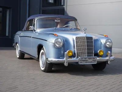 Gebraucht Mercedes W180 101 PS (74 kW) 1957 Blau Cabrio
