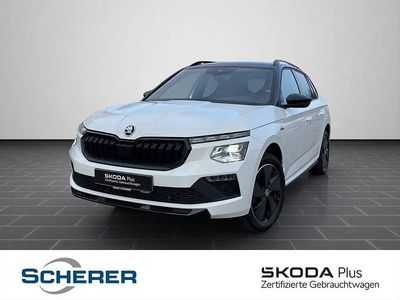 Gebraucht Skoda Kamiq Monte Carlo 116 PS (85 kW) 2024 Moonweiß perleffekt (metallic) SUV
