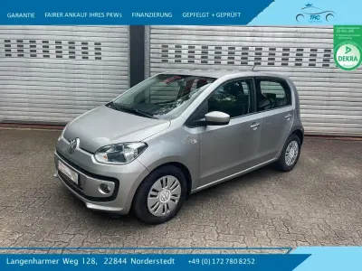 Gebraucht VW up! move up! 60 PS (44 kW) 2015 Silber Kleinwagen